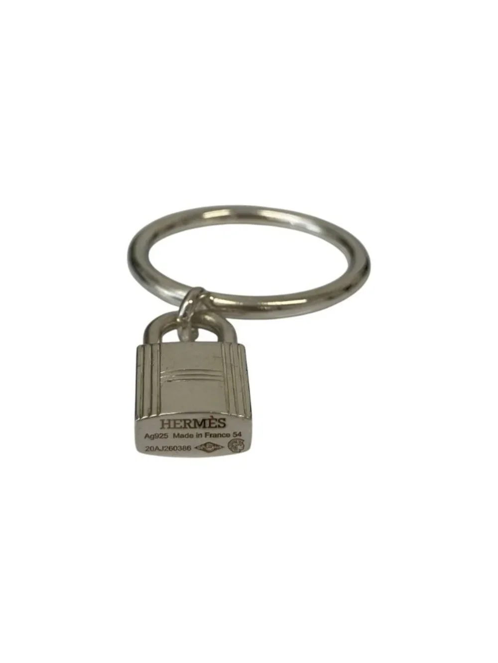 Hermes Kelly Ring Silver